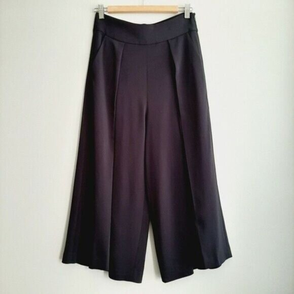 POLO Ralph Lauren Gaucho Dress Pants Crop Navy Sz 2 - Picture 2 of 8